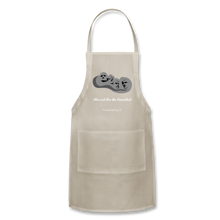 Load image into Gallery viewer, BLESSED ARE THE CANCELLED - Adjustable Apron - natural
