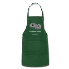 Load image into Gallery viewer, BLESSED ARE THE CANCELLED - Adjustable Apron - forest green
