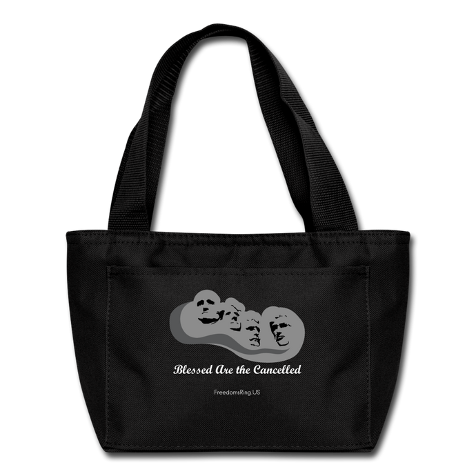 BLESSED ARE THE CANCELLED - Lunch Bag - black