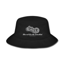 Load image into Gallery viewer, BLESSED ARE THE CANCELLED - Bucket Hat - black
