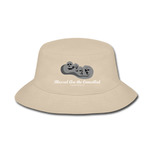 Load image into Gallery viewer, BLESSED ARE THE CANCELLED - Bucket Hat - cream
