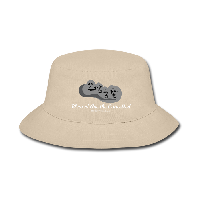 BLESSED ARE THE CANCELLED - Bucket Hat - cream