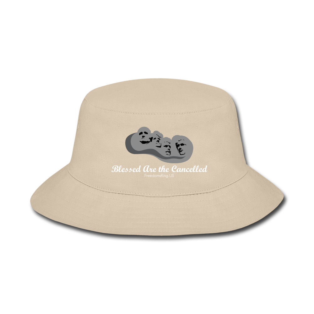 BLESSED ARE THE CANCELLED - Bucket Hat - cream