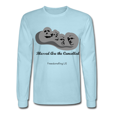 Load image into Gallery viewer, BLESSED ARE THE CANCELLED - Men&#39;s Long Sleeve T-Shirt - powder blue
