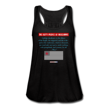 Load image into Gallery viewer, THE LEFT&#39;S PLEDGE OF ALLEGIANCE - Women&#39;s Flowy Tank Top by Bella - black
