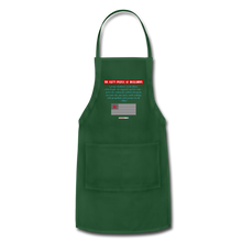 Load image into Gallery viewer, THE LEFT&#39;S PLEDGE OF ALLEGIANCE - Adjustable Apron - forest green
