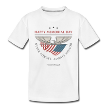 Load image into Gallery viewer, MEMORIAL DAY - Kids&#39; Premium T-Shirt - white
