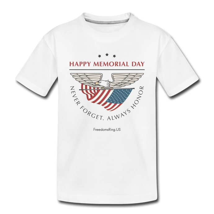 MEMORIAL DAY - Kids' Premium T-Shirt - white