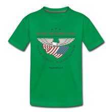 Load image into Gallery viewer, MEMORIAL DAY - Kids&#39; Premium T-Shirt - kelly green
