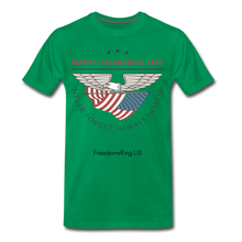 Load image into Gallery viewer, MEMORIAL DAY - Men&#39;s Premium T-Shirt - kelly green
