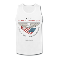 Load image into Gallery viewer, MEMORIAL DAY - Men’s Premium Tank - white
