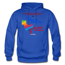 Load image into Gallery viewer, FREE SPEECH FOR ME, BUT NOT FOR THEE - Gildan Heavy Blend Adult Hoodie - royal blue
