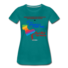 Load image into Gallery viewer, FREE SPEECH FOR ME, BUT NOT FOR THEE - Women’s Premium T-Shirt - teal
