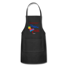 Load image into Gallery viewer, FREE SPEECH FOR ME, BUT NOT FOR THEE - Adjustable Apron - black
