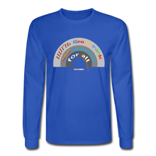 Load image into Gallery viewer, GROUPTHINK RAINBOW - Men&#39;s Long Sleeve T-Shirt - royal blue
