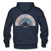 Load image into Gallery viewer, GROUPTHINK RAINBOW - Gildan Heavy Blend Adult Hoodie - navy
