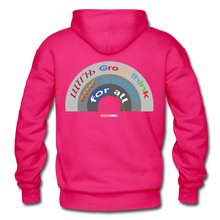 Load image into Gallery viewer, GROUPTHINK RAINBOW - Gildan Heavy Blend Adult Hoodie - fuchsia
