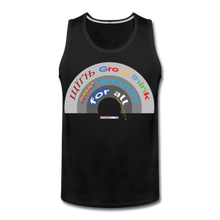 Load image into Gallery viewer, GROUPTHINK RAINBOW - Men’s Premium Tank - black
