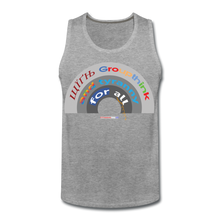 Load image into Gallery viewer, GROUPTHINK RAINBOW - Men’s Premium Tank - heather gray
