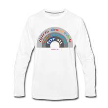 Load image into Gallery viewer, GROUPTHINK RAINBOW - Men&#39;s Premium Long Sleeve T-Shirt - white
