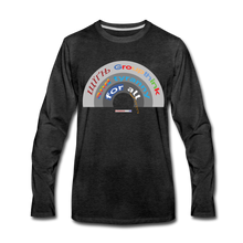 Load image into Gallery viewer, GROUPTHINK RAINBOW - Men&#39;s Premium Long Sleeve T-Shirt - charcoal gray
