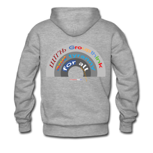 Load image into Gallery viewer, GROUPTHINK RAINBOW - Men’s Premium Hoodie - heather gray
