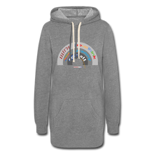 Load image into Gallery viewer, GROUPTHINK RAINBOW - Women&#39;s Hoodie Dress - heather gray
