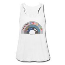 Load image into Gallery viewer, GROUPTHINK RAINBOW - Women&#39;s Flowy Tank Top by Bella - white
