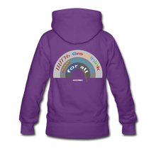 Load image into Gallery viewer, GROUPTHINK RAINBOW - Women’s Premium Hoodie - purple
