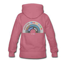 Load image into Gallery viewer, GROUPTHINK RAINBOW - Women’s Premium Hoodie - mauve
