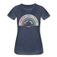 Load image into Gallery viewer, GROUPTHINK RAINBOW - Women’s Premium T-Shirt - heather blue
