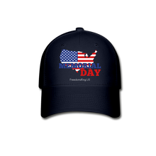 Load image into Gallery viewer, MEMORIAL DAY US FLAG - Baseball Cap - navy
