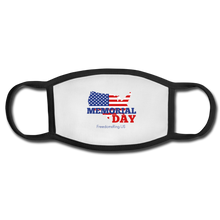 Load image into Gallery viewer, MEMORIAL DAY US FLAG - Face Mask - white/black
