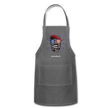 Load image into Gallery viewer, HAPPY 4TH BEARDSICLE! - Adjustable Apron - charcoal
