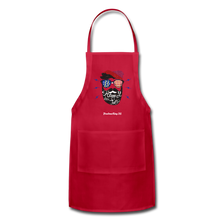 Load image into Gallery viewer, HAPPY 4TH BEARDSICLE! - Adjustable Apron - red
