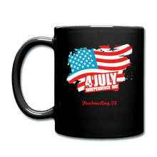 Load image into Gallery viewer, JULY 4TH FLAG - Full Color Mug - black
