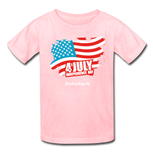 Load image into Gallery viewer, JULY 4TH FLAG - Kids&#39; T-Shirt - pink
