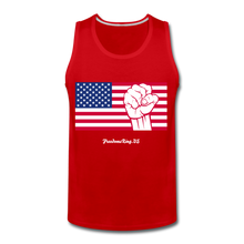 Load image into Gallery viewer, USA STRONG - Men’s Premium Tank - red
