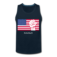 Load image into Gallery viewer, USA STRONG - Men’s Premium Tank - deep navy
