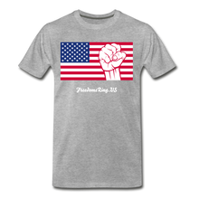 Load image into Gallery viewer, USA STRONG - Men&#39;s Premium T-Shirt - heather gray
