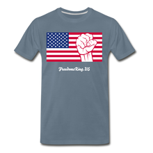 Load image into Gallery viewer, USA STRONG - Men&#39;s Premium T-Shirt - steel blue
