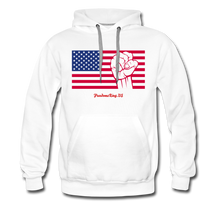 Load image into Gallery viewer, USA STRONG - Men’s Premium Hoodie - white
