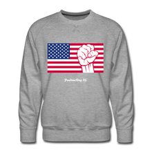 Load image into Gallery viewer, USA STRONG - Men’s Premium Sweatshirt - heather gray
