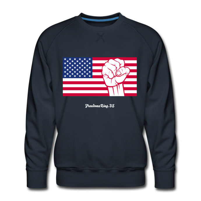 USA STRONG - Men’s Premium Sweatshirt - navy