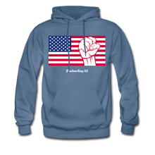 Load image into Gallery viewer, USA STRONG - Men&#39;s Hoodie - denim blue
