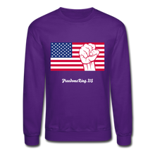 Load image into Gallery viewer, USA STRONG - Crewneck Sweatshirt - purple
