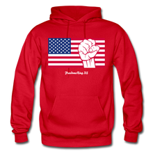 Load image into Gallery viewer, USA STRONG - Gildan Heavy Blend Adult Hoodie - red
