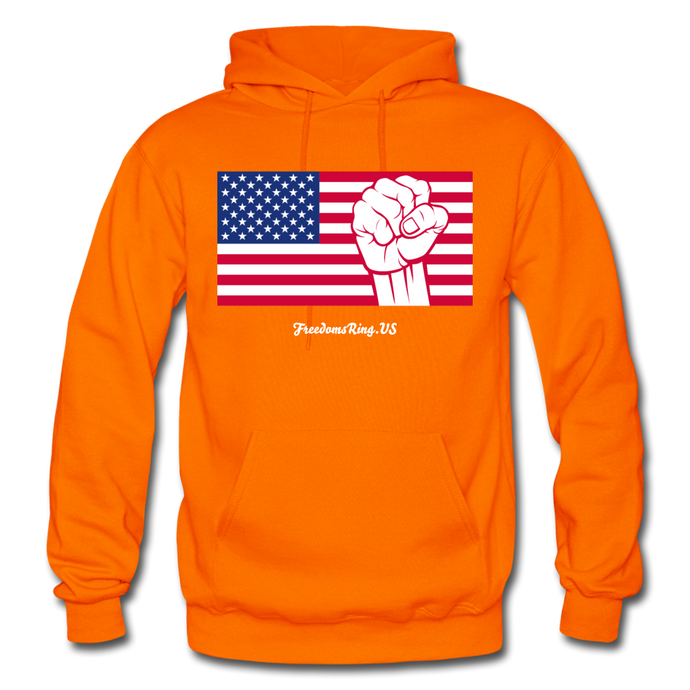 USA STRONG - Gildan Heavy Blend Adult Hoodie - orange