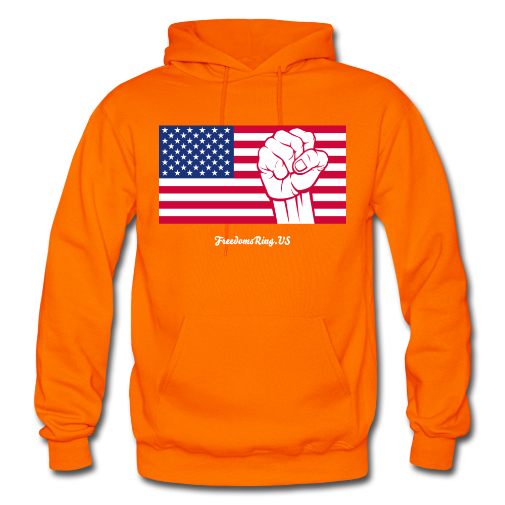 USA STRONG - Gildan Heavy Blend Adult Hoodie - orange