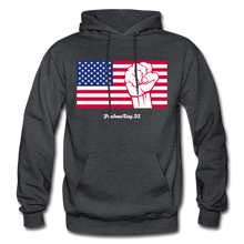 Load image into Gallery viewer, USA STRONG - Gildan Heavy Blend Adult Hoodie - charcoal gray
